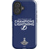 NHL 2020 Stanley Cup Champions Lightning iPhone 16 Plus Impact Case
